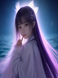 奇幻异世界言情涩涩漫画封面，魔法少女与骑士在星空下相遇，画面梦幻唯美