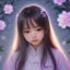 用户樱花少女的头像，一位喜欢校园恋爱涩涩漫画的年轻女性读者